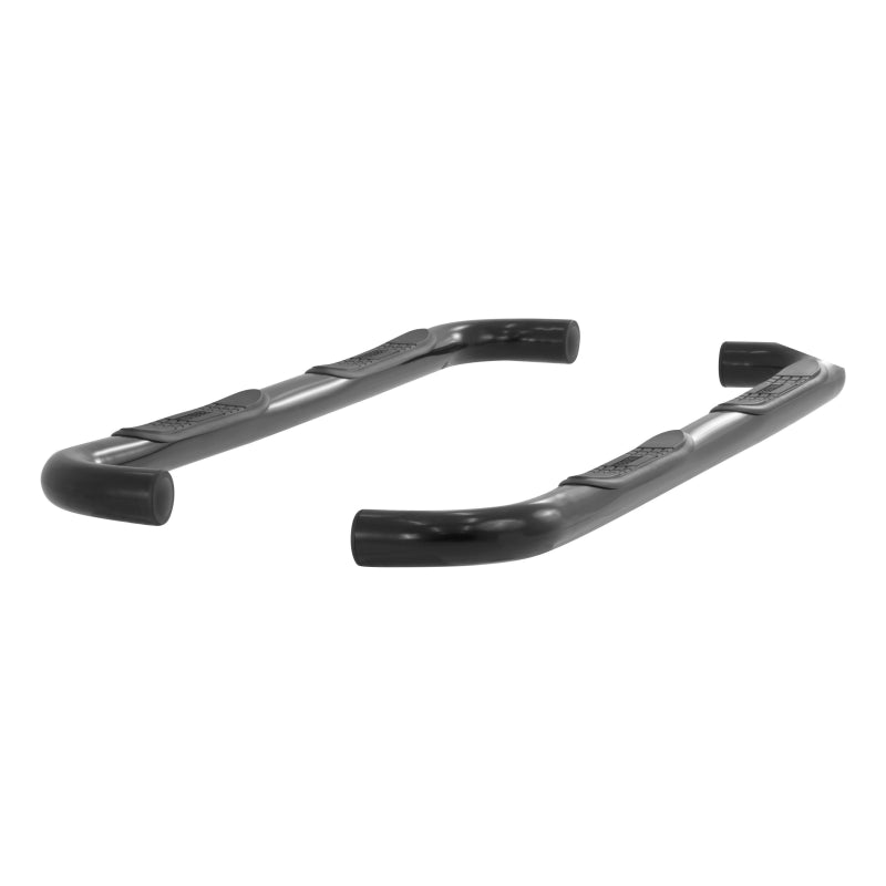 ARIES 3" Round Black Steel Step Nerf Bars Model 204076