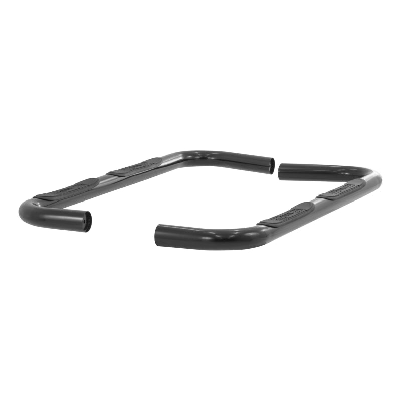 ARIES 3" Round Black Steel Step Nerf Bars Model 203036