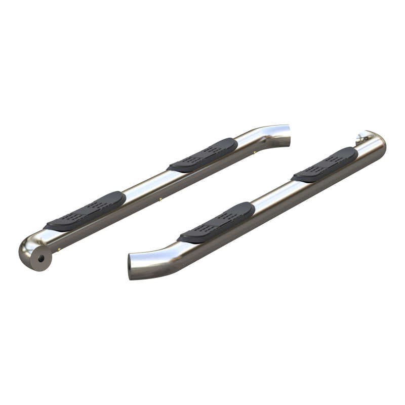ARIES 3" Round Polished Stainless Step Nerf Bars Model 203046-2