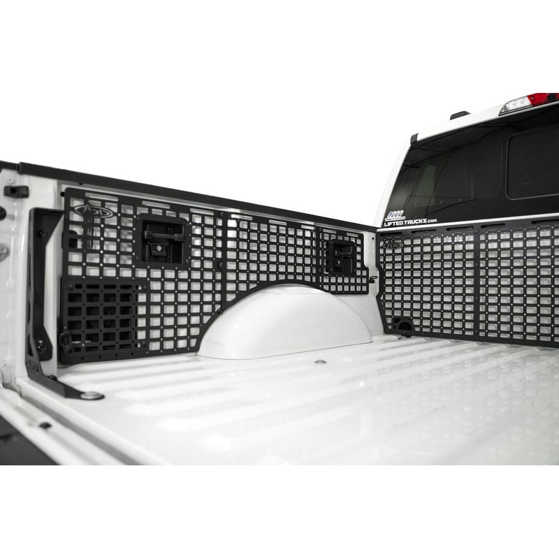 Addictive Desert Designs 21+ Ford F-150 & Raptor Bed Side Molle Panels - Driver Full Set Model AC1903201NA