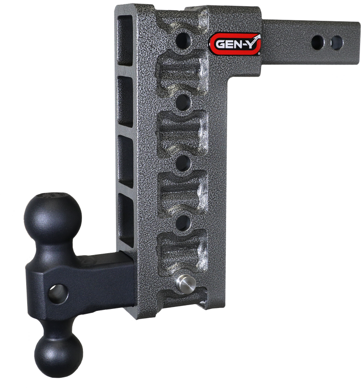 Gen-Y Mega Duty 2in Shank 10in Drop 1.5K TW 10K Hitch w/GH-031 Dual-Ball