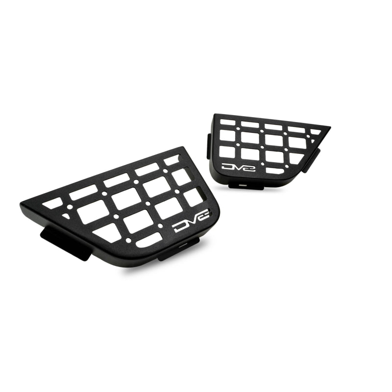 DV8 Offroad 2011-2018 Jeep Wrangler JK 2-Door Slim Front Door ONLY Molle Pockets Model MPJK-07