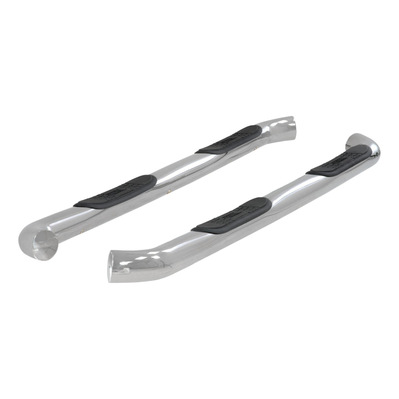 ARIES 3" Round Polished Stainless Step Nerf Bars Model 204046-2