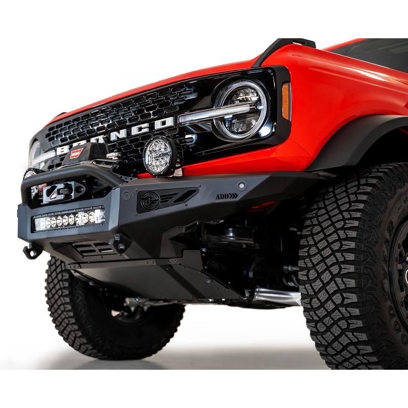 Addictive Desert Designs 21 - 23 Ford Bronco Rock Fighter Front Bumper Model F230181060103