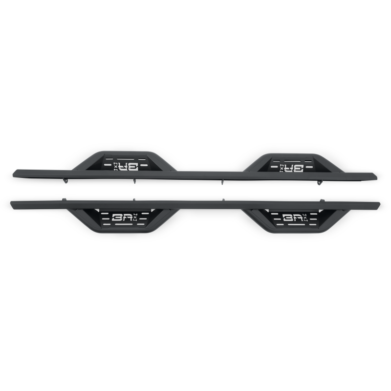 Body Armor 4X4 Chevrolet Silverado 1500 Crew Cab/2020-2024 Silverado 2500/3500 Crew Cab Ambush Side Steps Model GM-4200