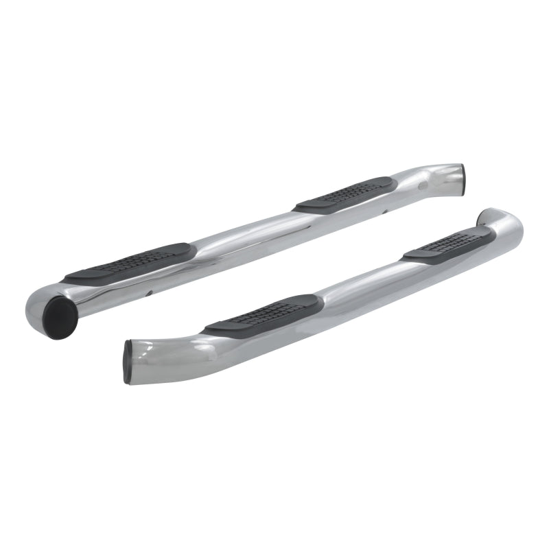 ARIES 3" Round Polished Stainless Step Nerf Bars Model 203015-2