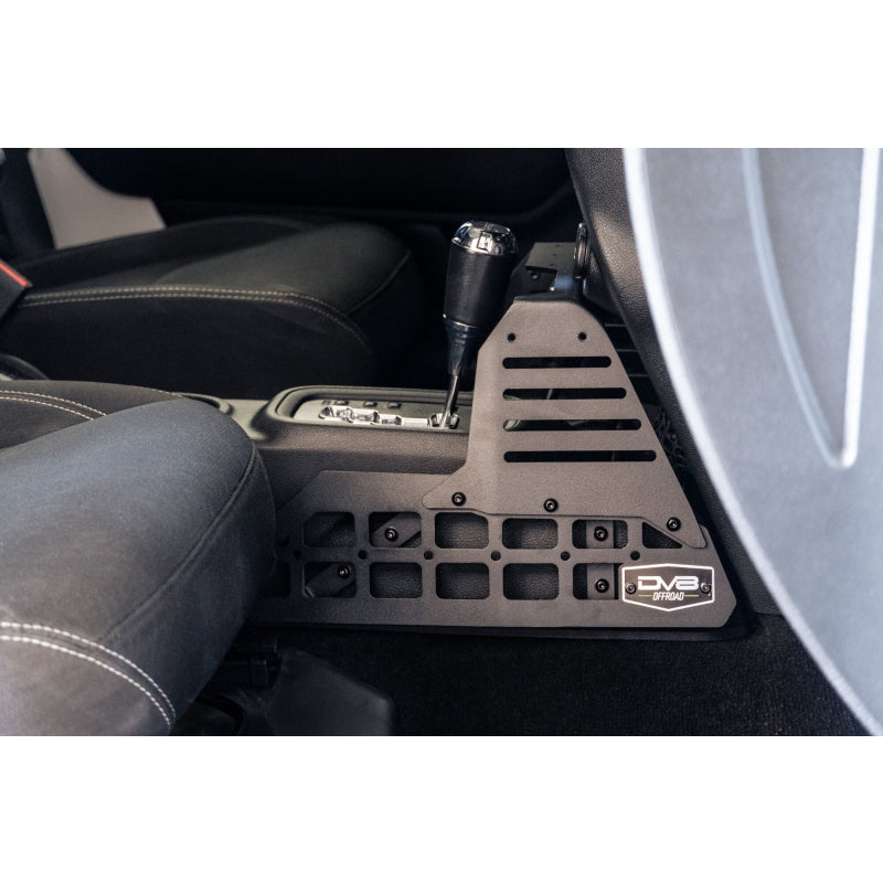 DV8 Offroad 2007-2018 Jeep Wrangler Center Console Molle Panels , Device Bridge Model CCJK-01
