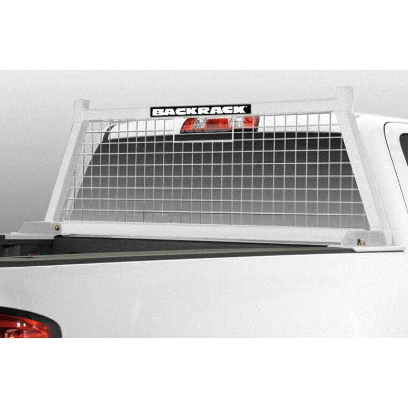 BACKRACK SAFETY; White; Silverado/Sierra/F150/Titan/Tundra/D/W Series/Ram w/o RamBox Model 10800W