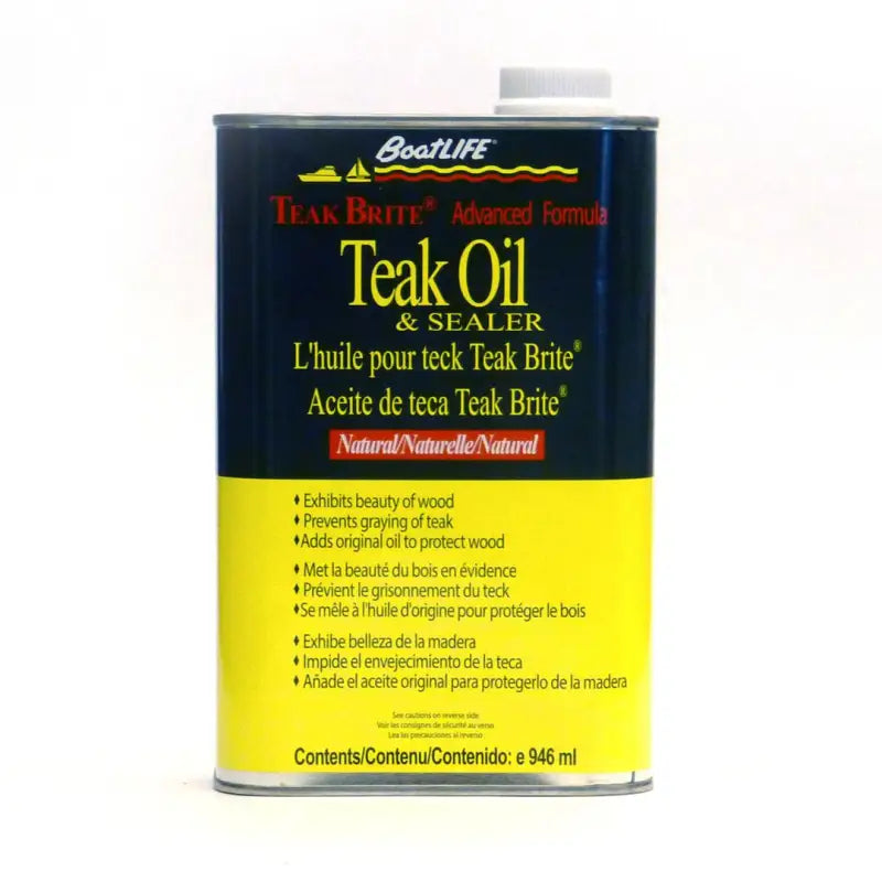 1088 Life Industry Teak Oil 32 Fl.Oz. Natural l7f1088