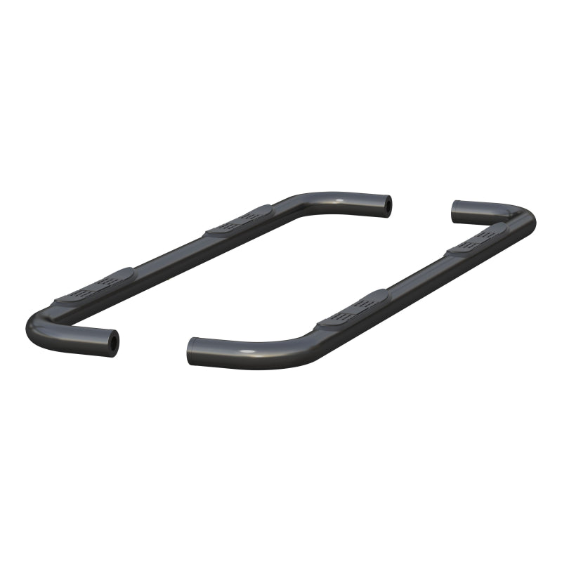 ARIES 3" Round Black Steel Step Nerf Bars Model 204053