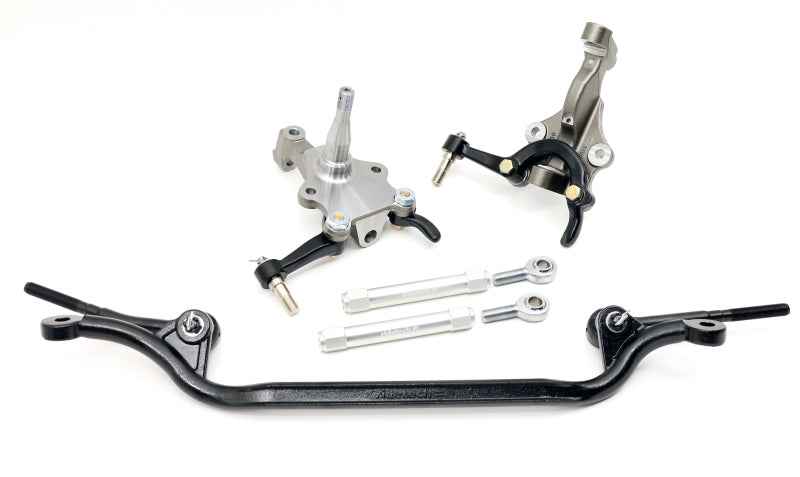 Ridetech 67-69 Camaro and Firebird and 68-74 Nova TruTurn Steering System Package Includes Spindles 11169500