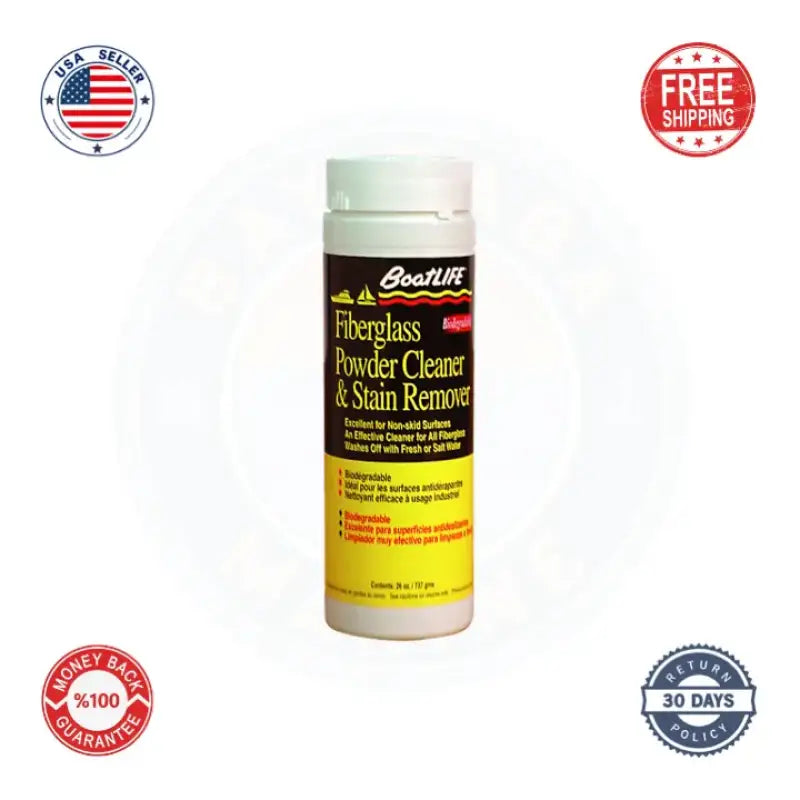 1190 Life Industry Fiberglass Powder. Cleaner 26 Oz. l7f1190