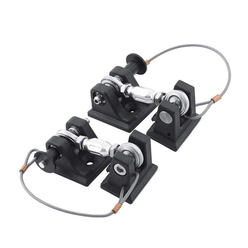 DV8 Offroad 2007-2018 Jeep Wrangler JK JKU Hood Hold Downs Model D-JP-190001-K