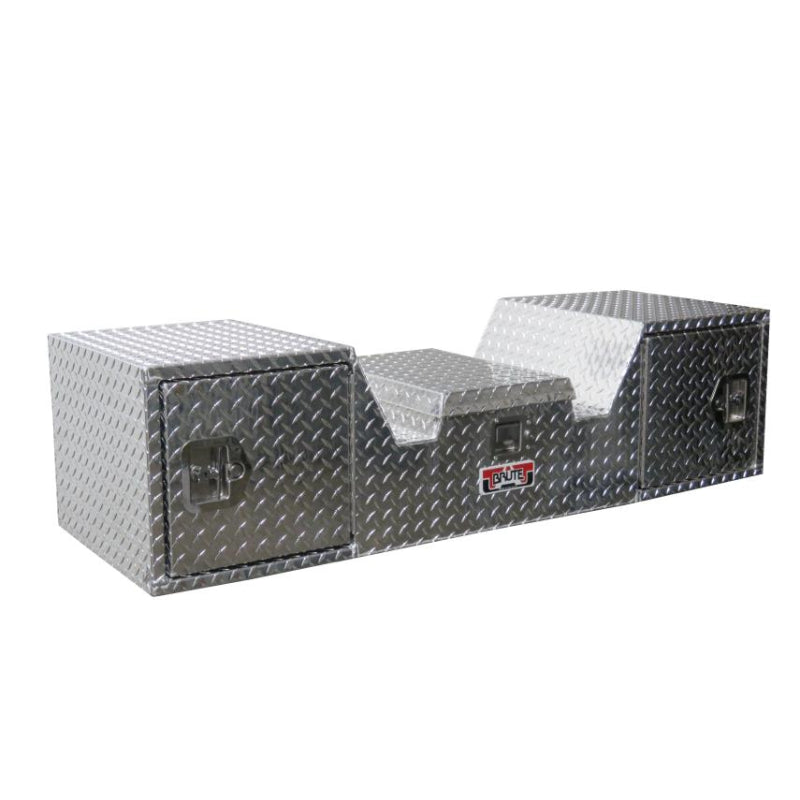 Brute 57" V-Shape 5Th Wheel Rv Box, 1 Lid, 2 Rear Facing Doors Model TB203-57RD