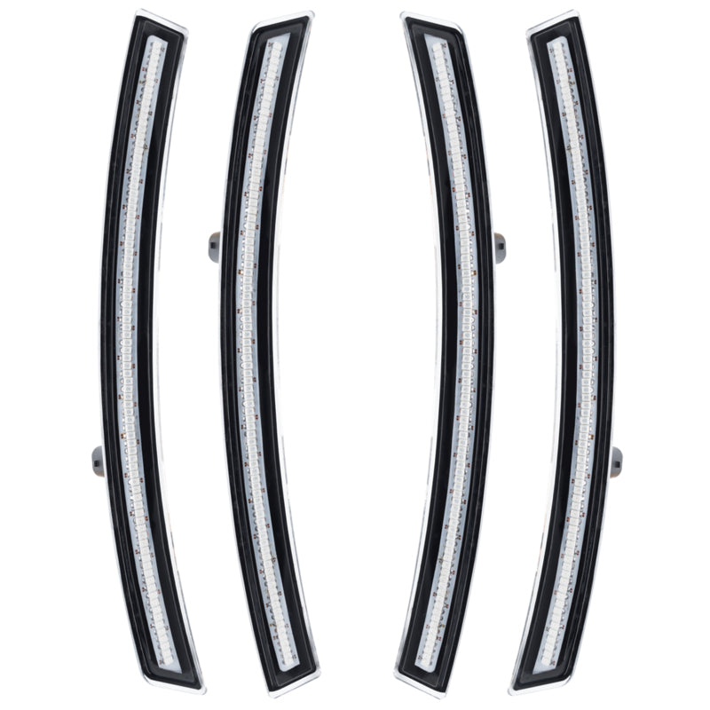 Oracle Chevrolet Corvette C7 Concept Sidemarker Set - Ghosted - Crystal Red Tintcoat (GBE) orl2392-GBE-G