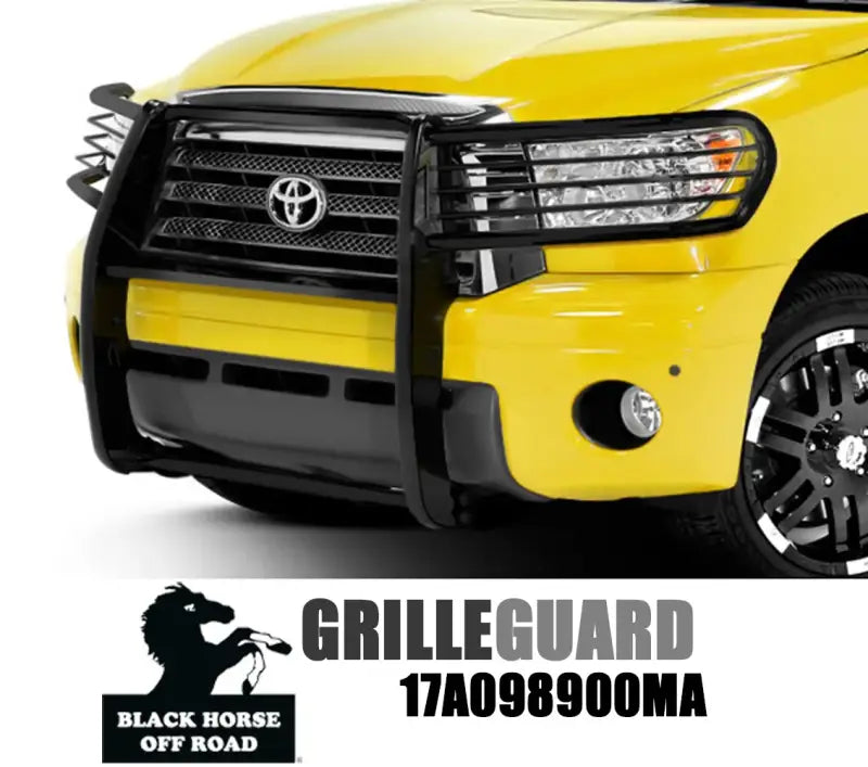 17A098900MA Black Horse 2008-2016 Toyota Sequoia Grille Gua blk7a098900ma