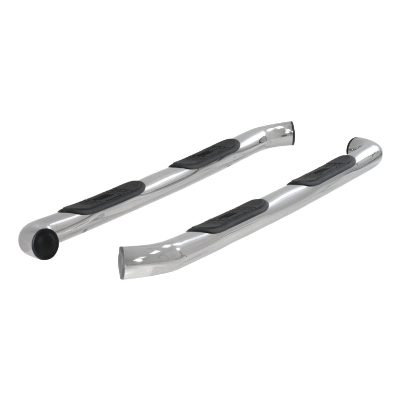 ARIES 3" Round Polished Stainless Step Nerf Bars Model 203016-2