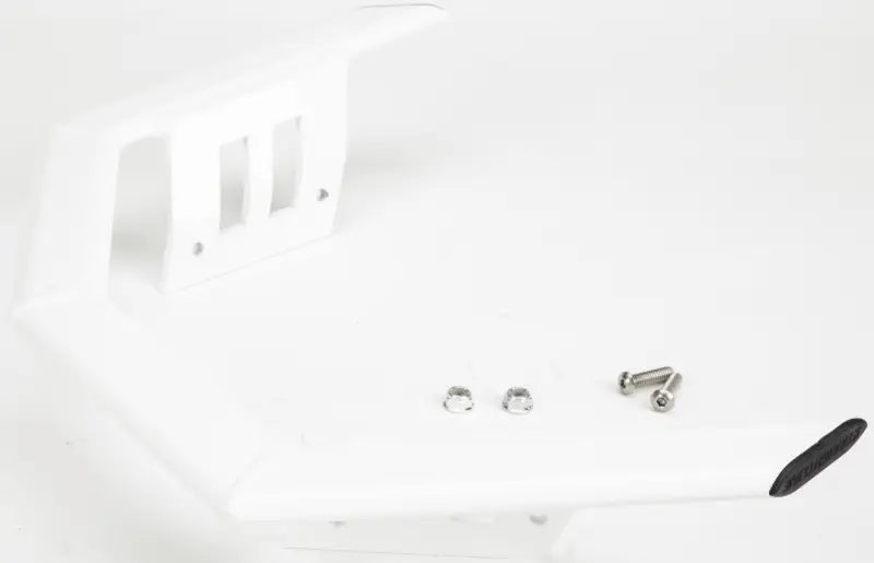 182-113-WHITE Straightline Bottom Wing Wht A/C Pol Yam Front Bumper S/M wps-241-26200w