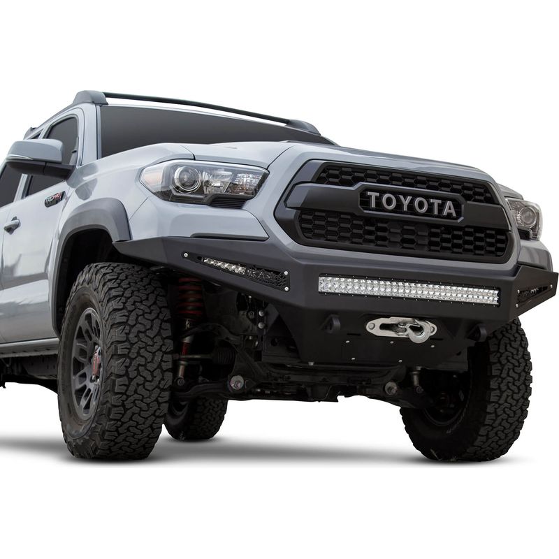 Addictive Desert Designs 16 - 23 Toyota Tacoma HoneyBadger Front Bumper Model F687382730103