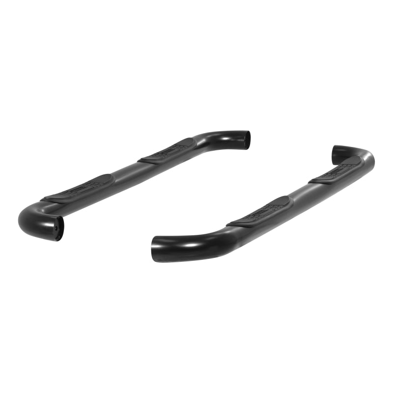 ARIES 3" Round Black Steel Step Nerf Bars Model 202000