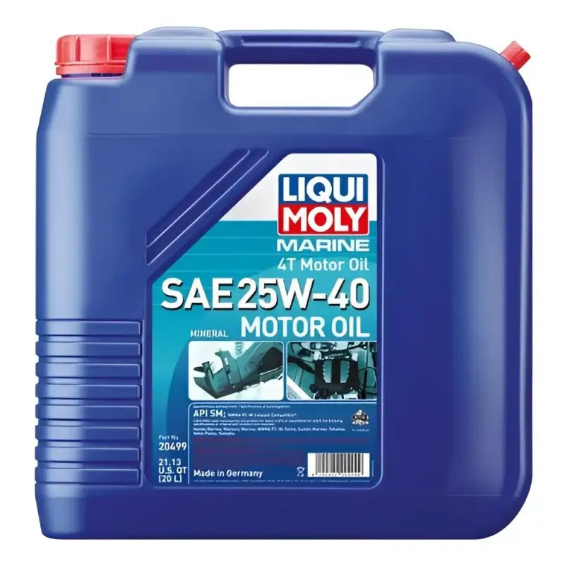 20499 Liqui Moly Marine 4T Sae 25W-40 Oil 20L liq20499