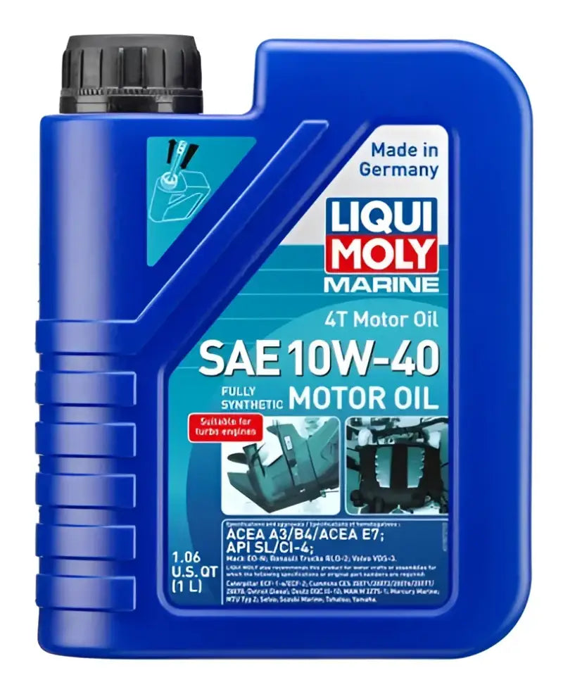 20506 Liqui Moly Marine 4T Motor Oil 10W-40 liq20506