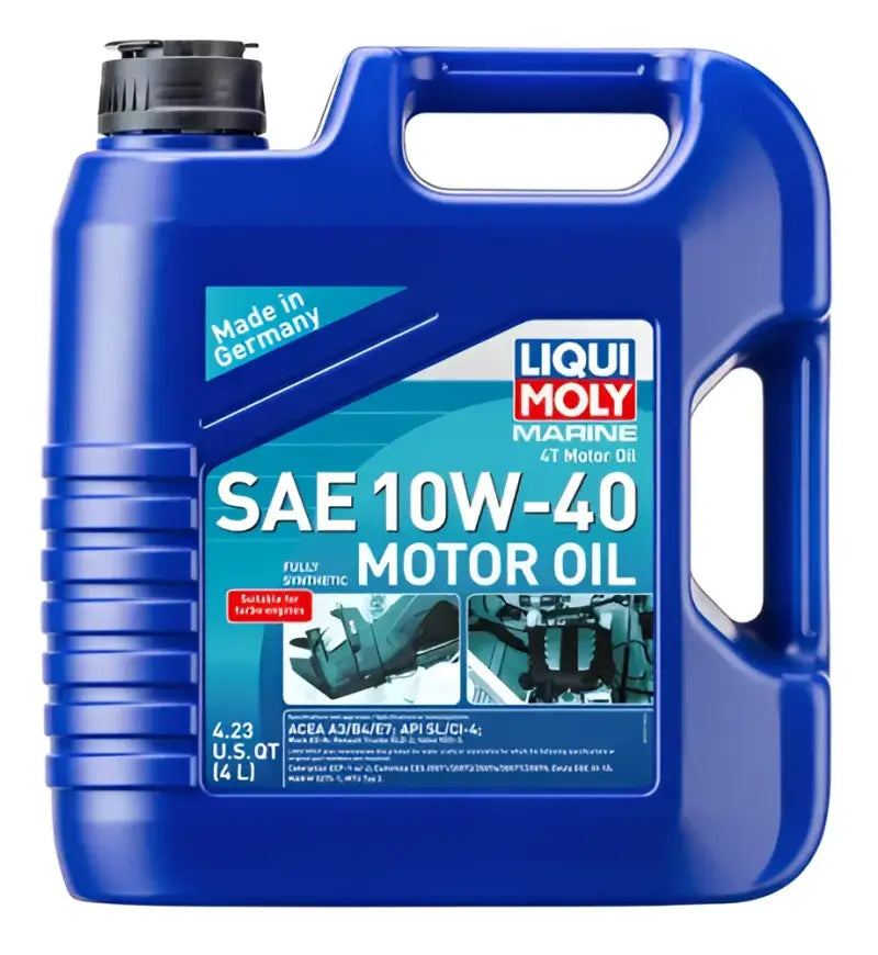 20508 Liqui Moly Marine 4T Motor Oil 10W-40 liq20508