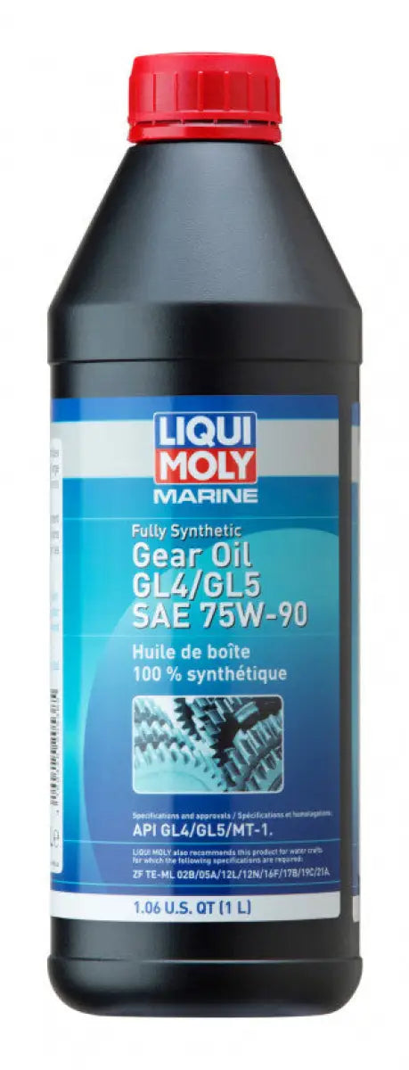 20538 Liqui Moly Marine Full Syn Gearoil Gl4/5 75W90 liq20538