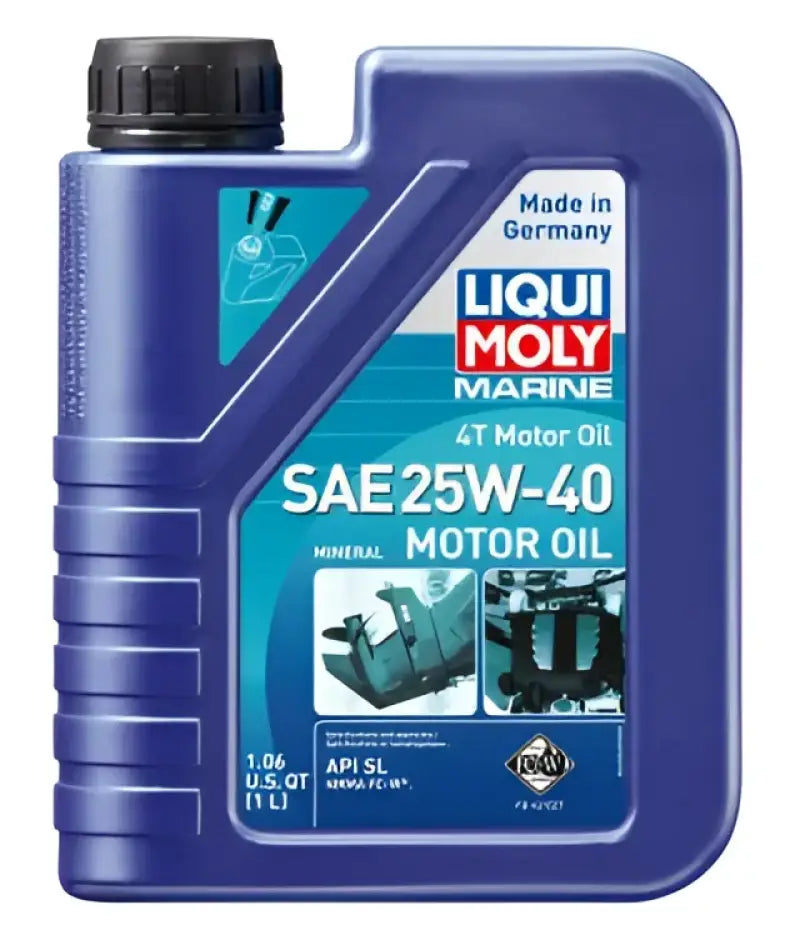 20546 Liqui Moly Marine 4T Sae 25W-40 Oil 1L liq20546