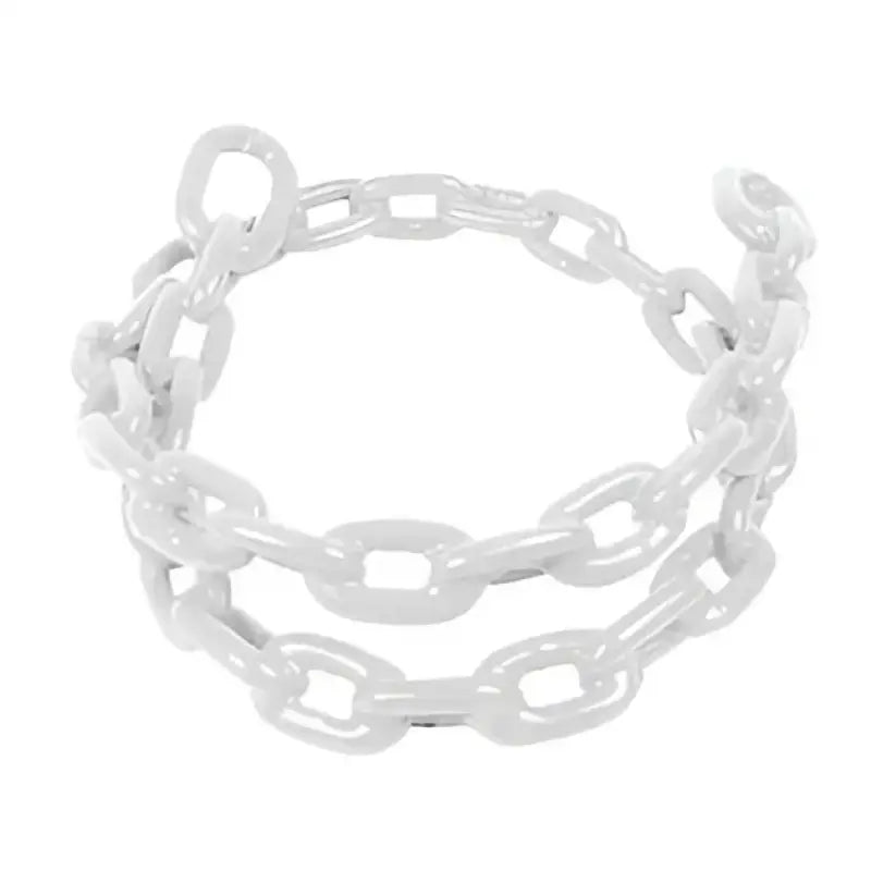 2115-W Greenfield Vnyl Ctd Chain 1/4X4 White g7r2115w