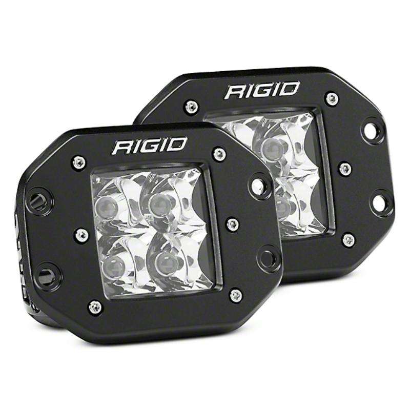 Rigid Industries D-Series Pro-Flood Pattern Flush Mount (Pair) Model 212113