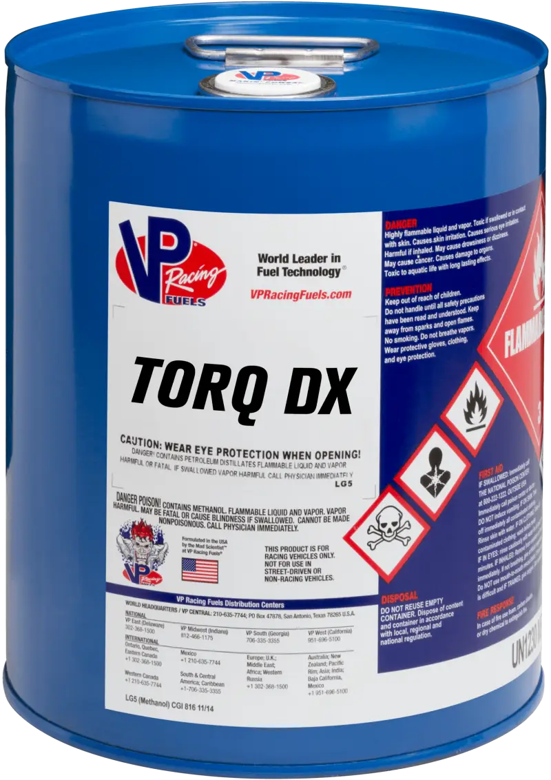 2122 Vp Racing Vp Torq Dx Vp Fuel 5 Gal Pail WPS-30-36165