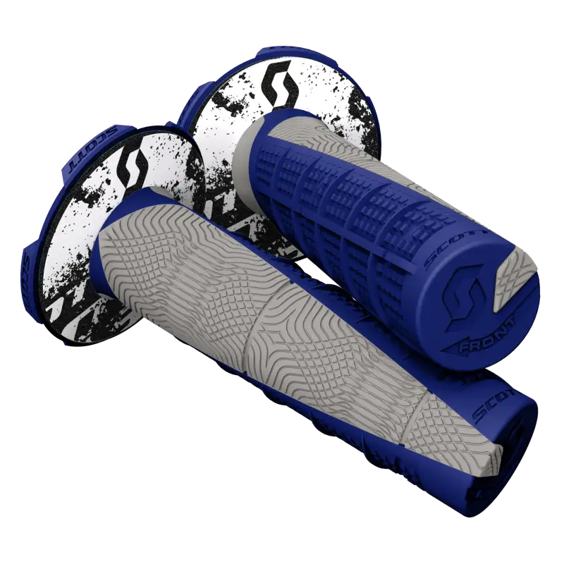 219627-1100 Deuce Mx Grips (Grey/Blue) wps-51-1223