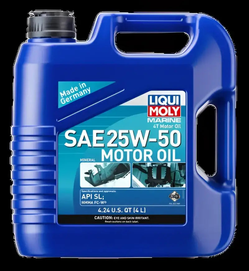 22510 Liqui Moly Marine 4T Motor Oil 25W-50 liq22510