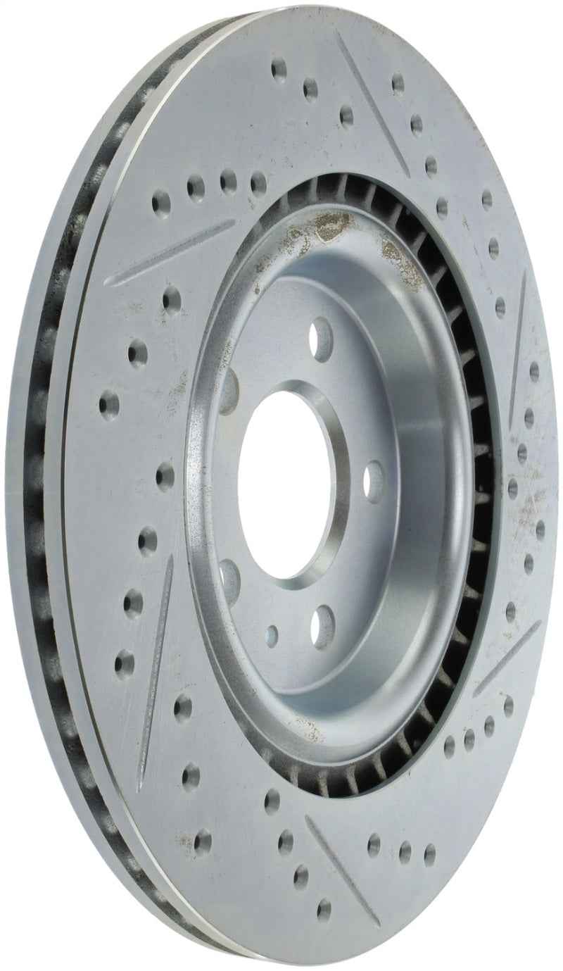 StopTech Select Sport 14-19 Audi A4i Slotted and Drilled Right Rear Rotor 227.33137R