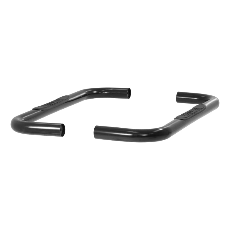 ARIES 3" Round Black Steel Step Nerf Bars Model 205002