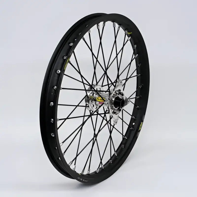 23-5102121 Pro-Wheel Wheel Front 1.60X21 Black Hub Sil Rim/Blk Spoke/Sil Nipple wps-800-23-5102121
