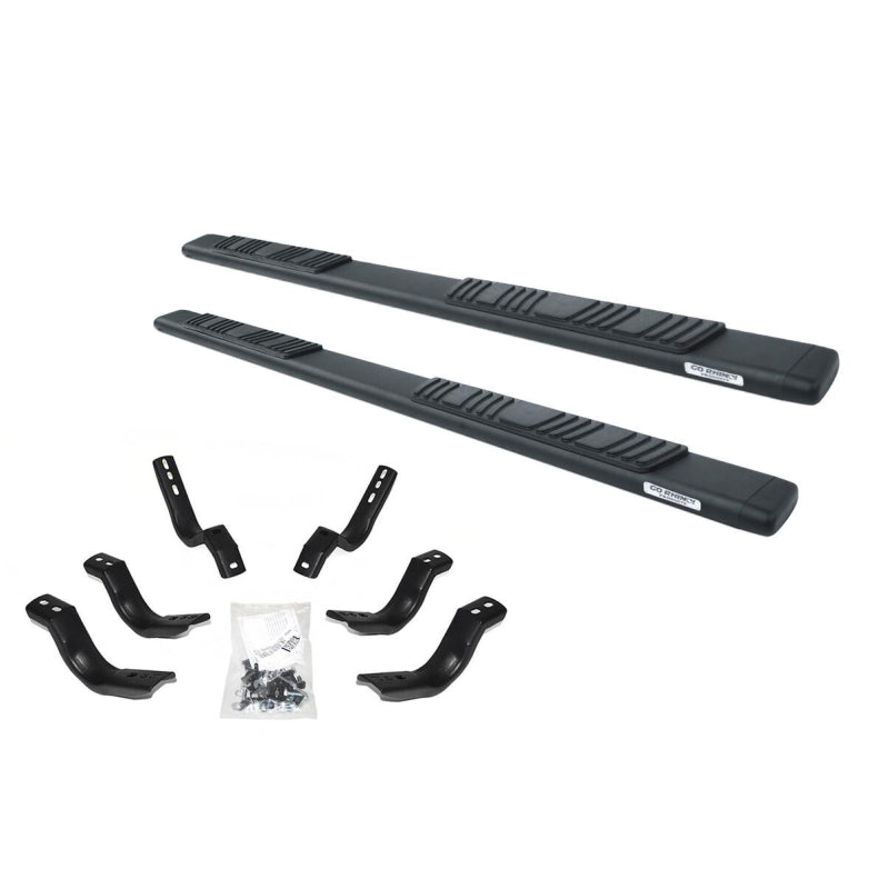 Go Rhino 5" OE Xtreme Low Profile Step Nerf Bars with Mounting Brackets Kit Model 685415587T