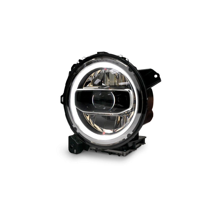 DV8 Offroad 2018-2025 Jeep Jeep Gladiator JT Wrangler JL JLU LED Headlights - Chrome Model HLCJL-01