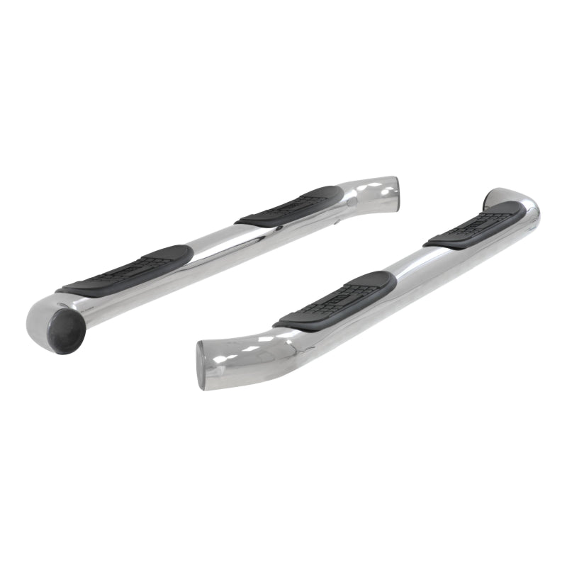 ARIES 3" Round Polished Stainless Step Nerf Bars Model 205015-2