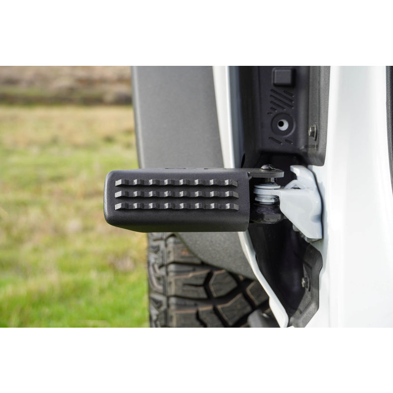 DV8 Offroad 2021-2025 Ford Bronco Foot Pegs Model STBR-01