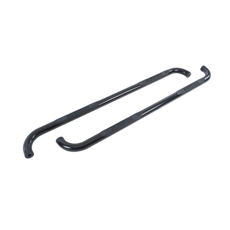 Go Rhino 4000 Series Step Nerf Bars with Mounting Brackets Kit Black Powder Coat Model 4180B