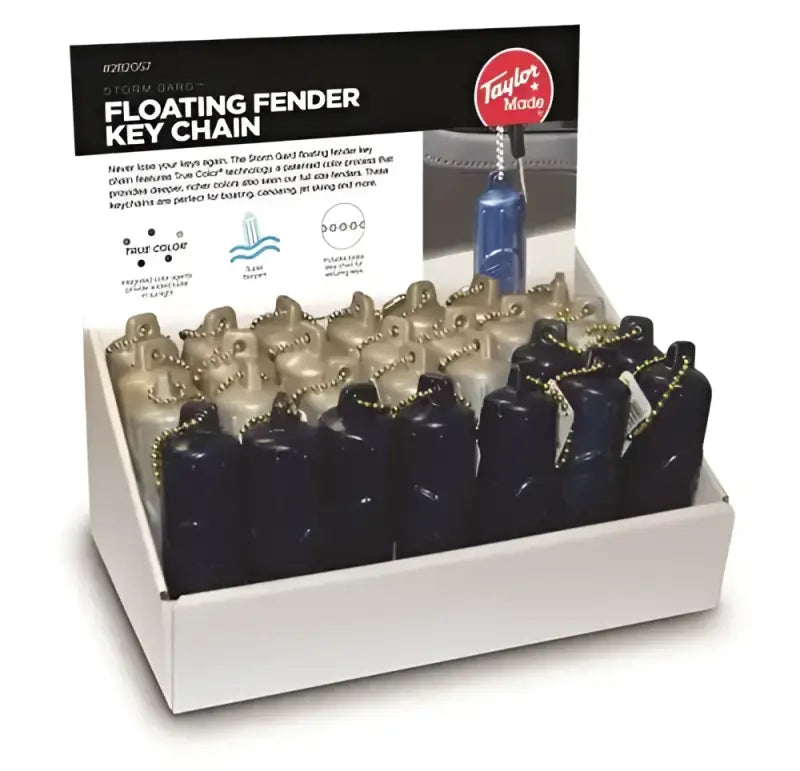 282057 Taylor Made Key Float 28 Pc. Disp. Blue Gold S t4v282057