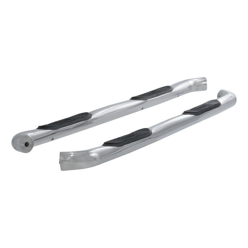ARIES 3" Round Polished Stainless Step Nerf Bars Model 203043-2