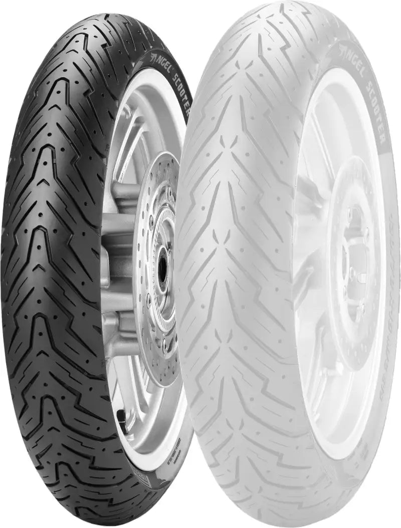 2903300 Pirelli Tire Angel Scooter Front 80/100-10 46J Bias wps-871-5231