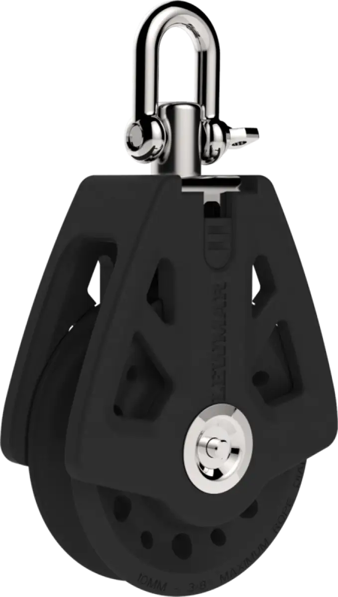 29925001BK Lewmar 50Mm Sync Block Single Bk lew29925001bk