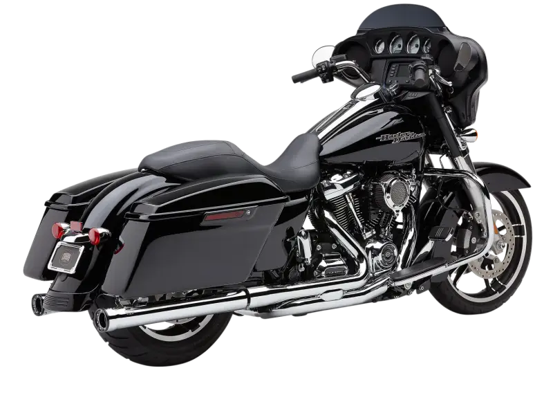 3 Inch Chrome Slip Ons for Harley FLH FLT 2017 2022 82-96025