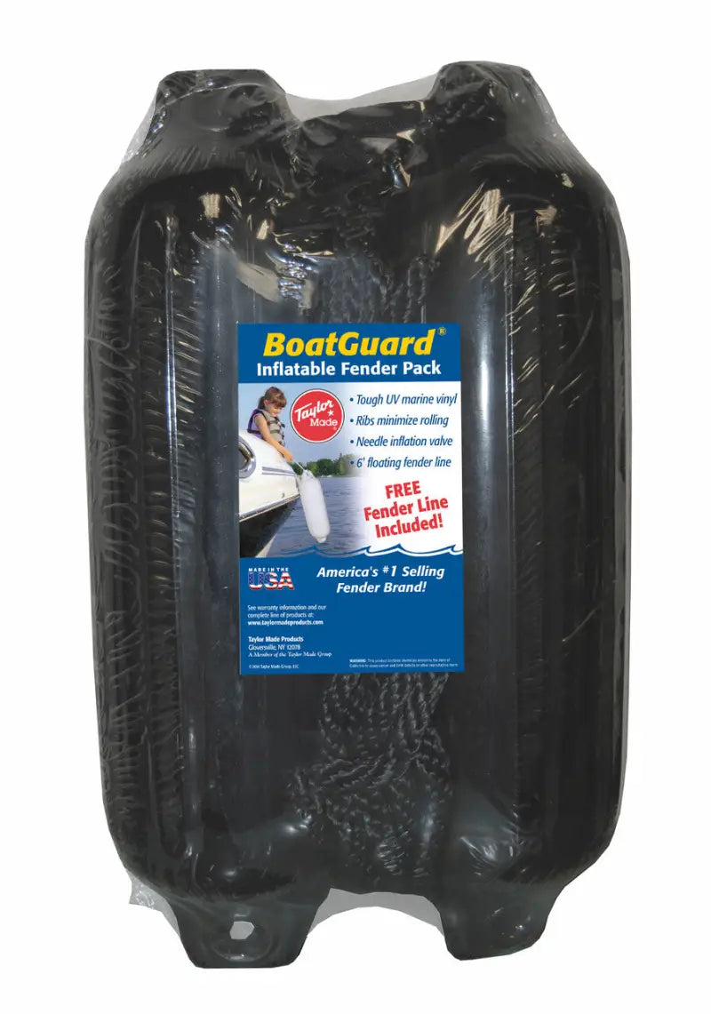 31016B2P Taylor Made 6' X 22' Bg Fend 2 Pk. Black W/Blk t4v31016b2p