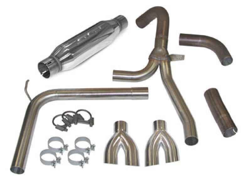 SLP 1998-2002 Chevrolet Camaro LS1 LoudMouth II Cat-Back Exhaust System w/ Dual Tips 31043