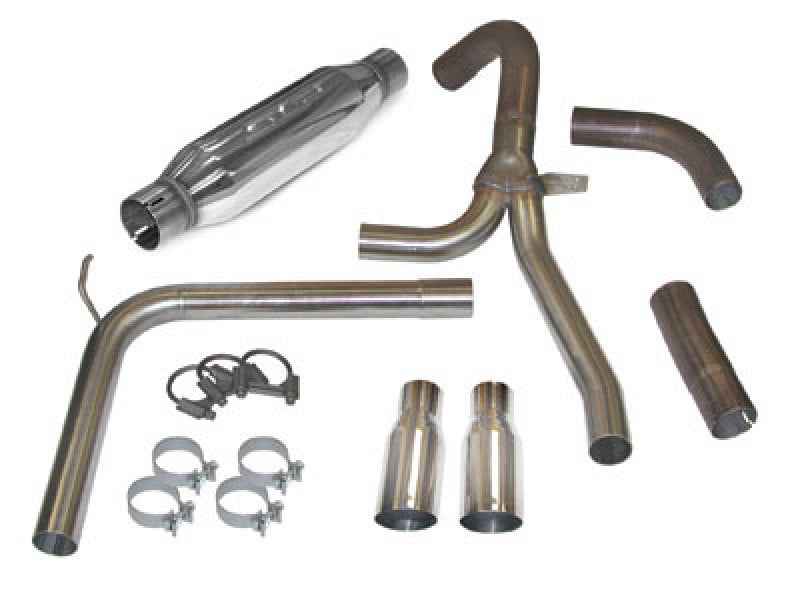 SLP 1998-2002 Chevrolet Camaro LS1 LoudMouth II Cat-Back Exhaust System w/ 3.5in Slash Cut Tips 31043A
